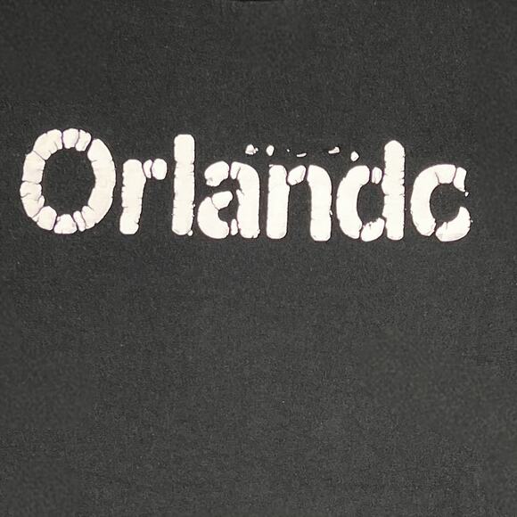 Bay Island Sportswear Orlando Tee Shirt Black Short Sleeve Crew Neck Medium - Picture 3 of 11